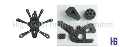 Amplo uso de fibra de carbono em modelos RC