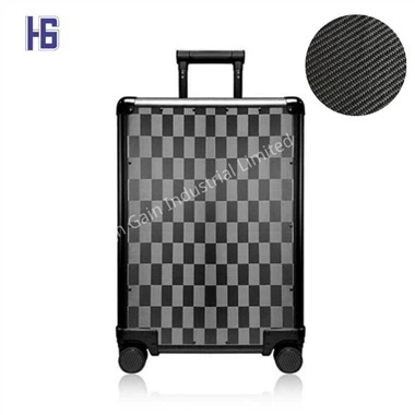 Mala de bagagem de fibra de carbono