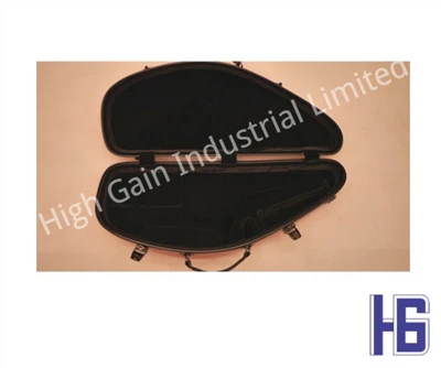 Estojo de fibra de carbono para saxofone alto em vermelho