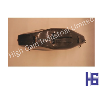 Estojo de fibra de carbono para saxofone alto