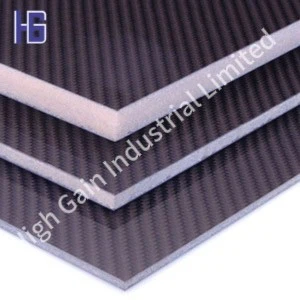 Painel de sanduíche de espuma de fibra de carbono