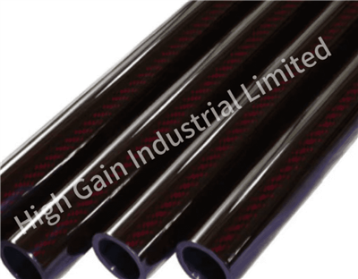 Hastes e tubos de fibra de carbono